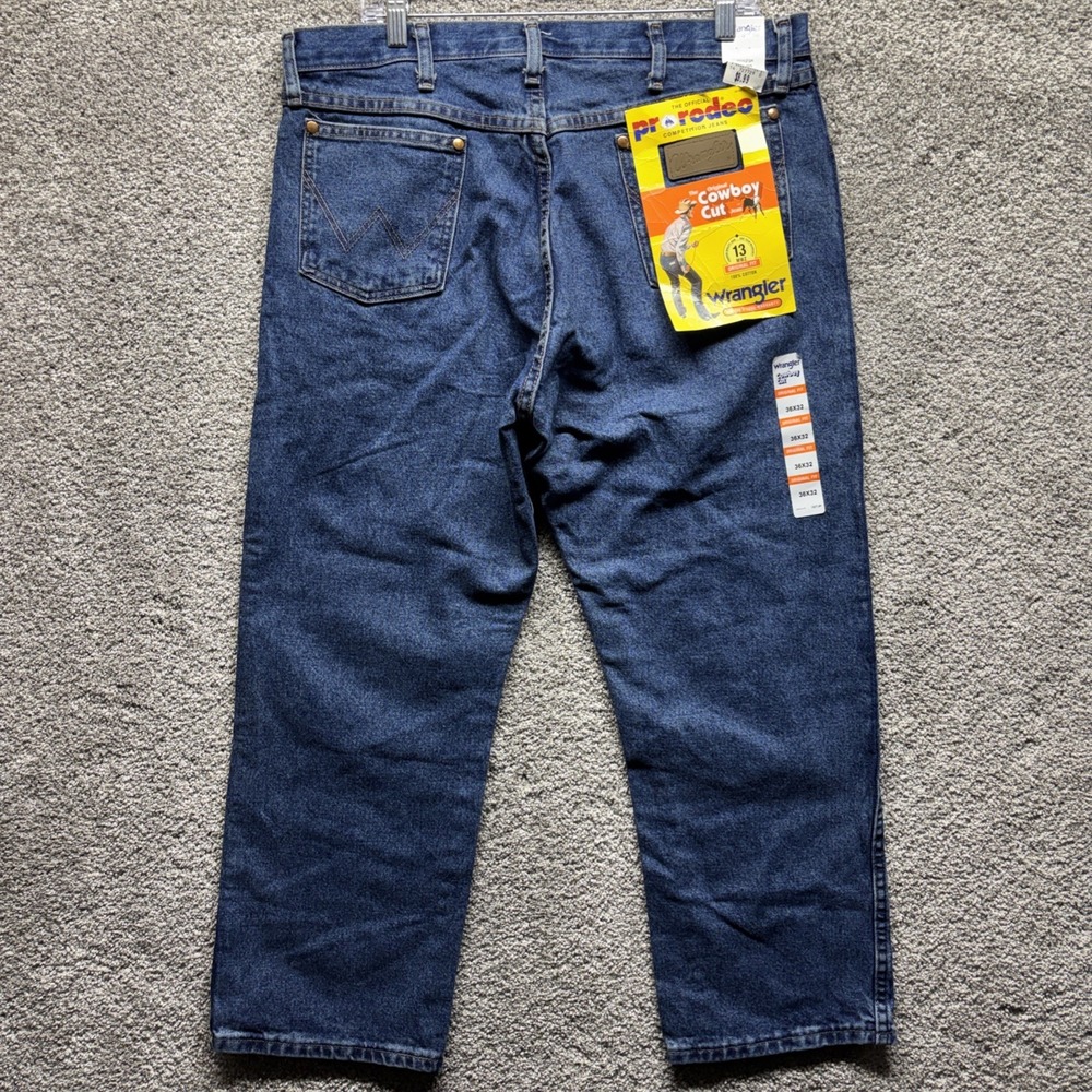 Wrangler Jeans 36x28* Cowboy Cut 13MWZGK Original Fit Pro Rodeo Competition NWT